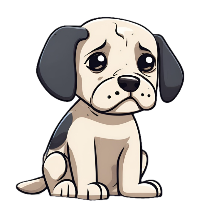 Sad puppy