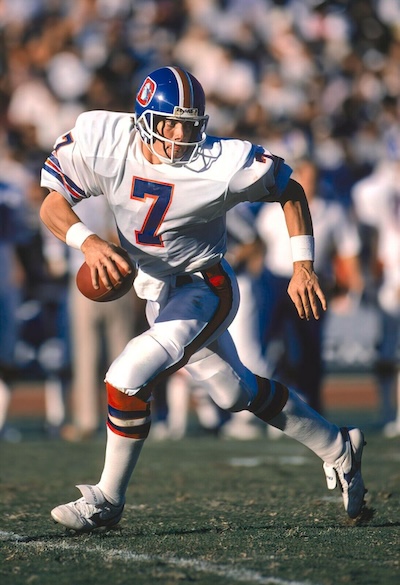 A photograph of John Elway